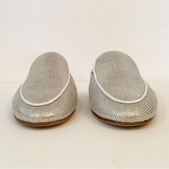 Etienne Aigner ‘Capri’ Silver Slip On Mule - Picture 5 of 9